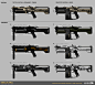 DXMD Shotgun (2) Skin Design Iterations.