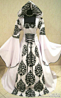 Vintage Medieval Weddings Dresses 中世纪的新娘礼服 说出不的典雅 美腻！