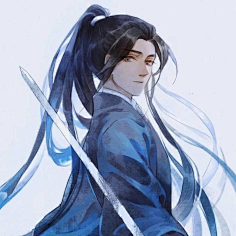 古风,蓝衣执剑男子江染梦采集到古风    陌上人如玉采集古风男子江染