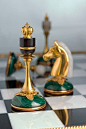 Chess pieces.: