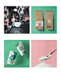 可爱甜蜜！咖啡厅品牌VI设计 - 优优教程网 - UiiiUiii.com : 配合品牌名称，选取可爱的甜蜜的色彩，同时在 Logo 和包装设计上添加“糖”的元素，整体视觉效果更加活泼。