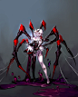 Monster_Arachne , HY Y : 몬스터_아라크네 작업