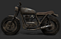 Moto Vintage, muddy style, Alexandre Martin : MUD TEXTURING substance painter