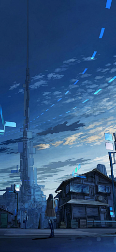 张牧之1895采集到插画—场景