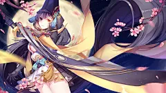 热门手游《阴阳师》人物角色原画高清桌面壁纸_系统圣地