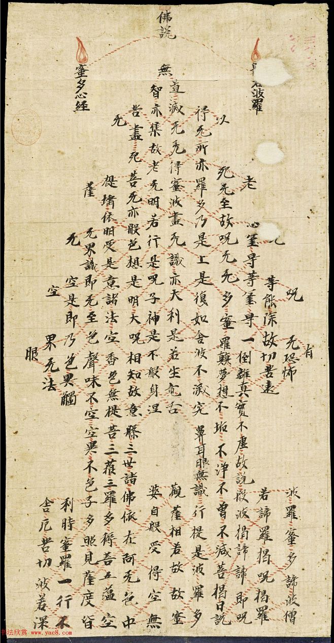 敦煌书法墨迹精品《宝塔心经》三种
《宝塔...