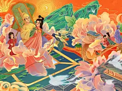 插画｜春寒赐浴华清池