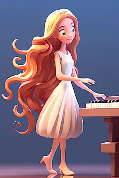 艺术生表演艺术细胞高清模型