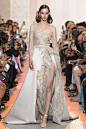 Elie Saab plays with shape and structure in its latest couture show- HarpersBAZAARUK