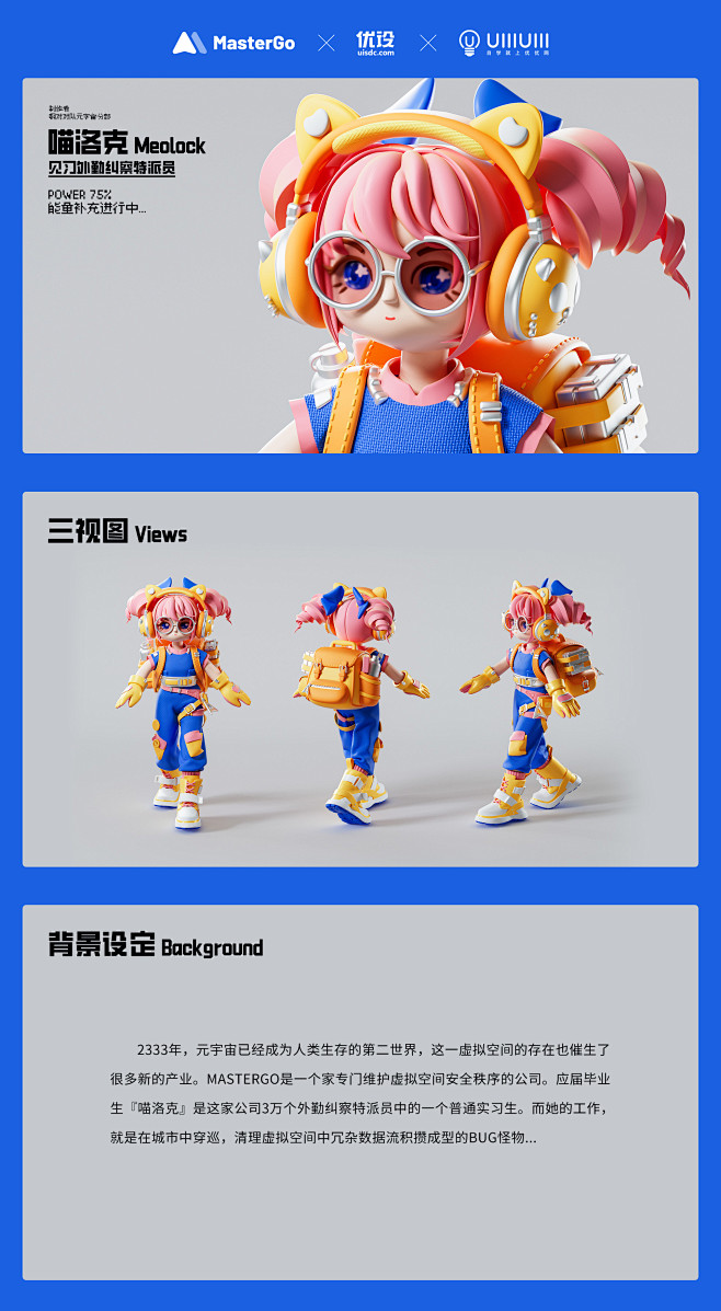 虚拟IP形象创意设计大赛：一、二、三等奖获奖作品