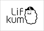 Lifoxkumoriのロゴ。お兄ちゃんの「しろっぽ」バージョン。