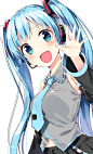 miku~    （可放大）    #初音# #二次元#