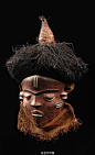 非洲马里马尔卡人面具