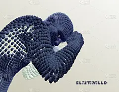 拳击手。战斗的人。运动的象征。由粒子组成的矢量插图。