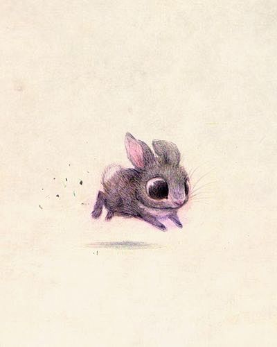 Bunny Art Print- Syd...
