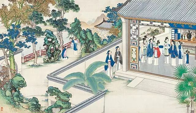 100张精美《红楼梦》插图，被视为“国宝...