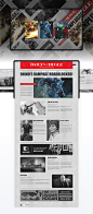 Marvel's Spider-Man - website concept
