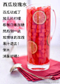 _西瓜玫瑰水