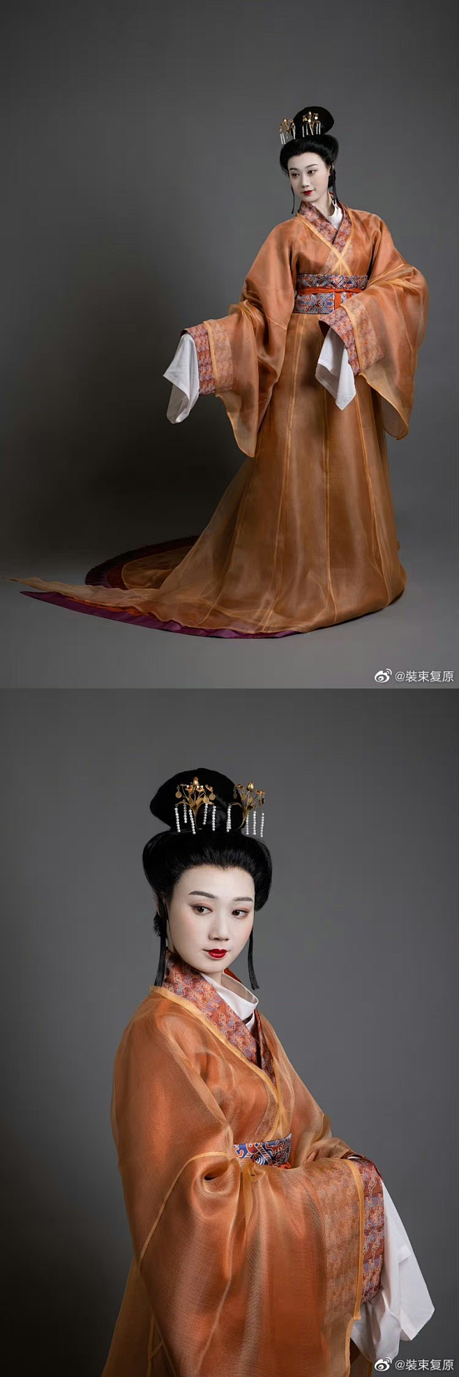 东汉贵族女子盛装 “珠翠的皪而照曜，华袿飞髾而杂纤罗，顾形影，自整装，顺微风，挥若芳。” 东汉三国时期，袿衣作为贵族女子的盛装礼服产生了诸多 ...