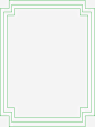 清新绿边框高清素材 免费下载 页面网页 平面电商 创意素材 png素材