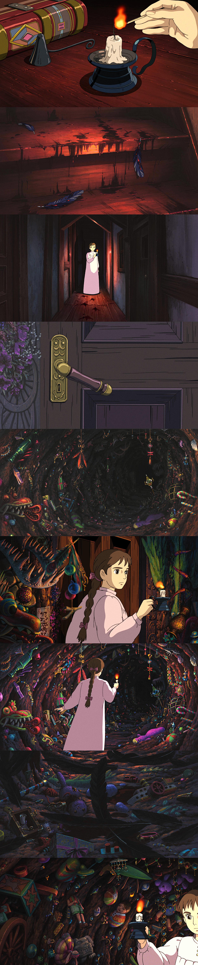 移动城堡 ハウルの动く城 2004】62 宫崎骏 hayao miyazaki #电影场景