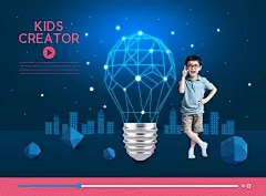 15款2018最新横版跨页儿童摄影3d免抠图psd模板影楼后期合成相册模板