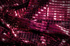 如果你想要天使般的凝视或美人鱼的美学，这些红色的大闪光为你闪耀!亮片覆盖一个坚实的网