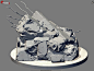 3d game art sculpt