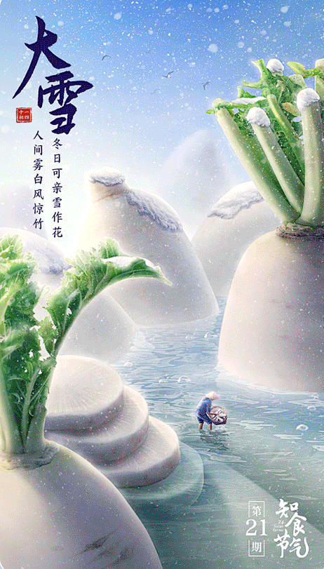 大雪 来源于美团买菜