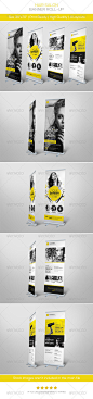 Premium Hair Salon Roll-up Banner - Signage Print Templates