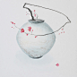 韩国Oh Kwan Jin（오관진）作品集，民族风静物画。