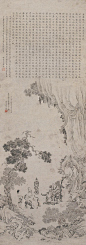 李公麟(1049-1106)北宋著名画家。字伯时，号龙眠居士。汉族，舒州(今安徽桐城)人。神宗熙宁三年进士，历泗州录事参军，以陆佃荐，为中书门下后省删定官、御史检法。好古博学，长于诗，精鉴别古器物。尤以画著名，凡人物、释道、鞍马、山水、花鸟，无所不精，时推为宋画中第一人。李公麟因风痹致仕，归居龙眠山庄(位于桐城龙眠山，山北为庐州舒城县，李公麟舒州桐城人)，自作《山庄图》，为世所宝。传世作品有《五马图》等。