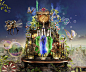 c4d behance 酒