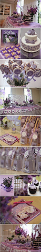 薰衣草主题的紫色甜品桌 http://t.cn/8kq5chz (共10张图片) 收集于@最佳婚礼灵感