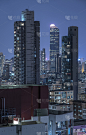 香港城市的高层建筑