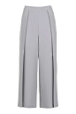 Cropped Wide Leg Trousers - Trousers & Leggings - Clothing  : Cropped Wide Leg Trousers