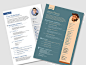 Free Simple Resume Templates In Vector Format