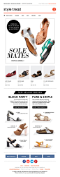 Styletread Flat Sandals Newsletter on Behance#女鞋#凉鞋