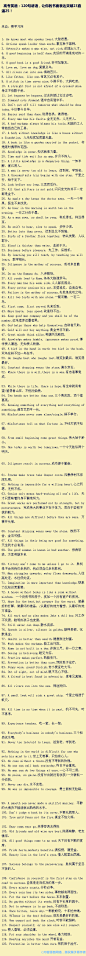 知识帖：120句实用英语谚语！提升你的书面表达能力！