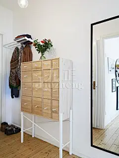 花样壁纸 40平北欧风田园情怀