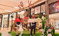 【美陈装置】欧陆花园圣诞主题：YOHO <wbr>MALL「OH！MY <wbr>DEER圣诞花园」