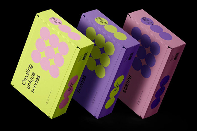 Paper Boxes Mockup :...