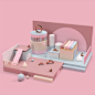 3D mind escape // just for fun on Behance