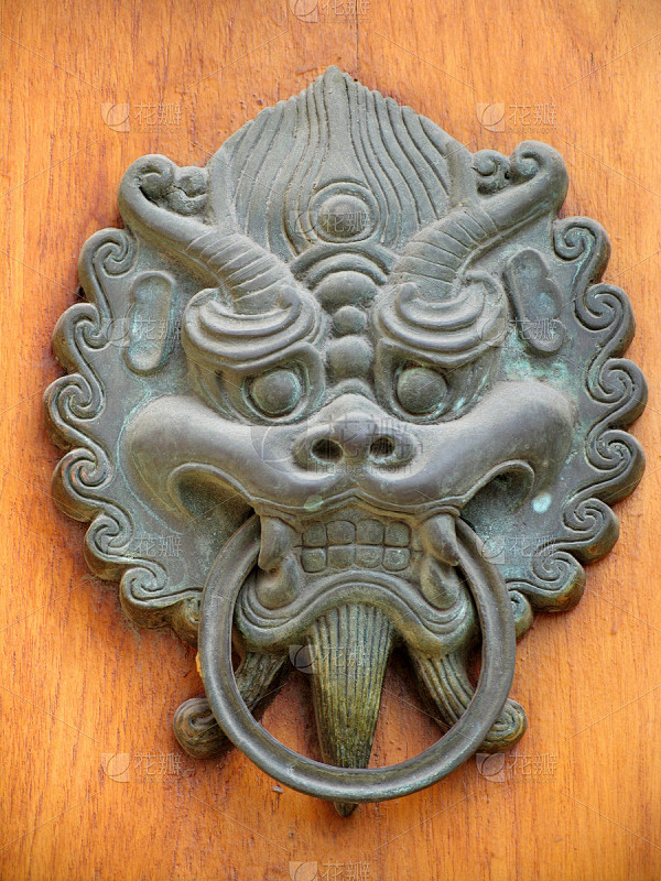 门把手,寺庙,平衡折角灯,垂直画幅,古董...