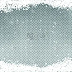 模板,雪花,边框,天空,灰色,云,霜,天气,雪,落下
