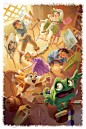 Posting art from “Rapunzel - A Day To Remember” in installments. For links to all the art from the book, please look at this post. Source: Kindle/Amazon.com “Look-Inside”
