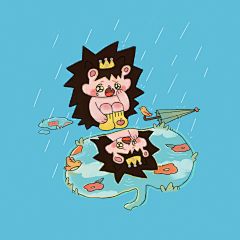 土豆沙发R采集到我的插画练习作品