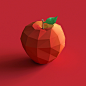 Lowpoly Apple