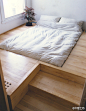 英国Oliver Peake设计的“Japanese Bed” 。