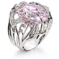 Diamond and Kunzite Ring by Brumani